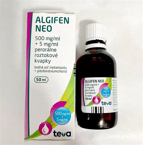 Zloženie lieku Algifen Neo