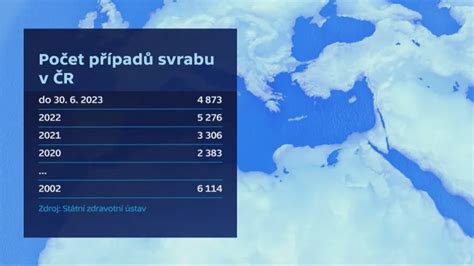 Mapa s informáciami o výskyte svrabu v rôznych regiónoch (ilustračná)