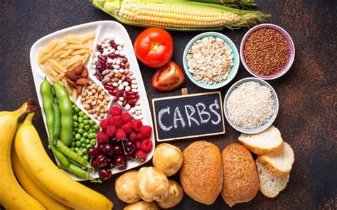 Ilustrácia zdravých potravín bohatých na vlákninu.