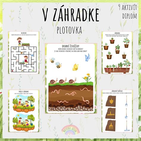 Deti pracujúce na záhradke alebo v dielni