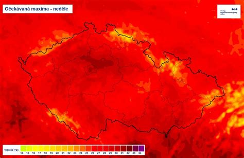 Mapa s odporúčanými teplotami pre pobyt detí vonku