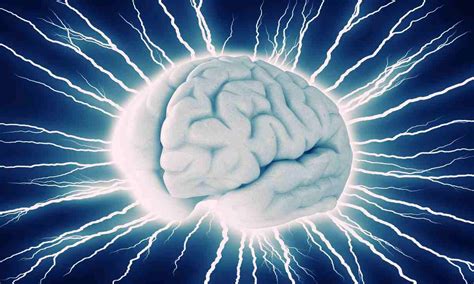 Ilustrácia mozgu s aktívnymi oblasťami