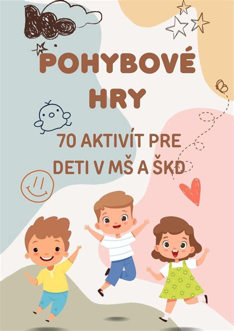 Ilustrácia hier a aktivít pre rozvoj detí