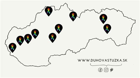 Mapa zobrazujúca rôzne miesta, kde sa ľudia cítia 