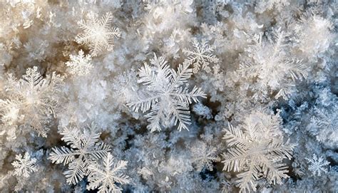 snehové vločky v oblakoch