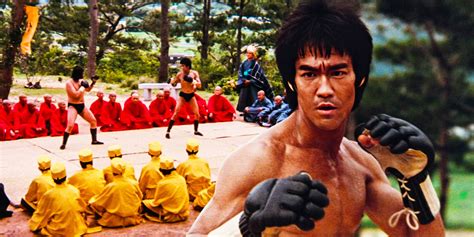 Bruce Lee v bojovej póze
