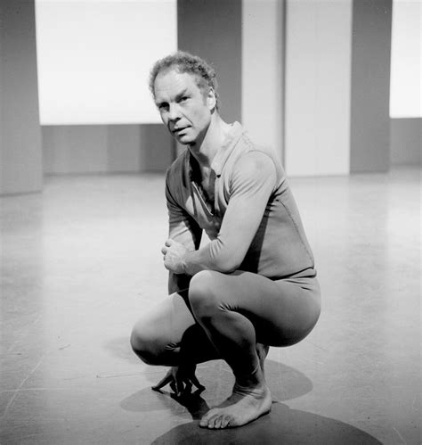 Merce Cunningham počas vystúpenia