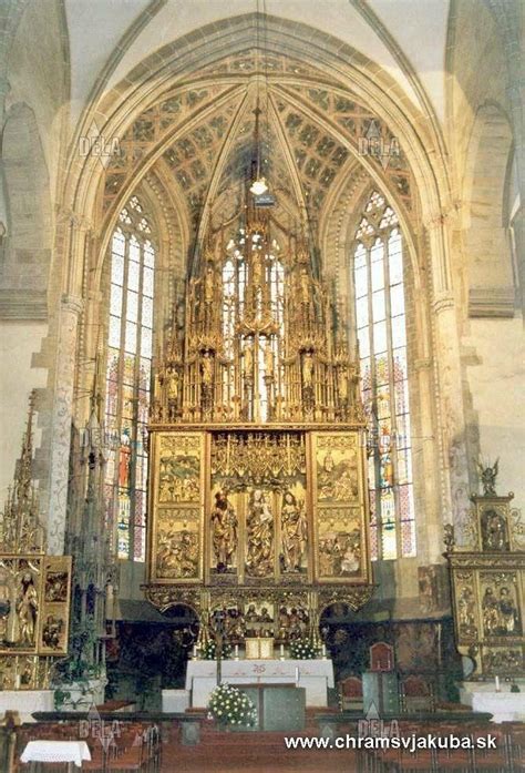 Detail hlavného oltára v Levoči