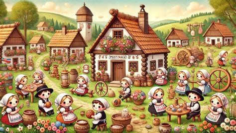 Ilustrácia tradičného remesla na Kysuciach