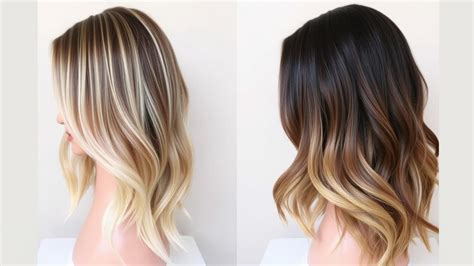 galéria moderných techník farbenia vlasov (balayage, ombré, babylights)