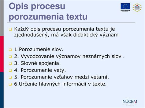 Ilustrácia procesu čítania a porozumenia textu