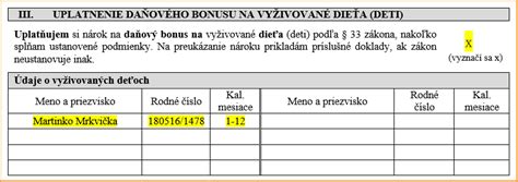 Grafické znázornenie vekových hraníc pre uplatnenie daňového bonusu