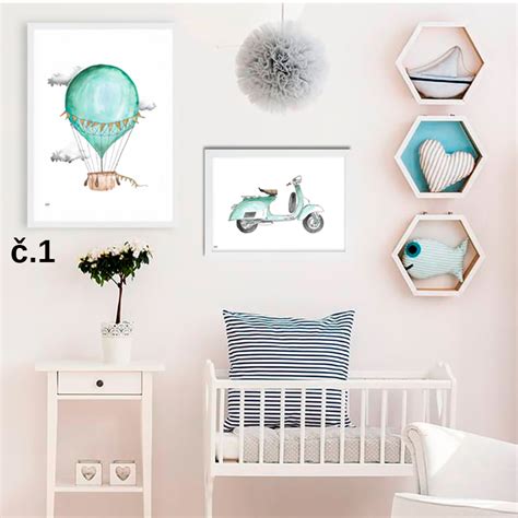 Ilustrácia detskej izby s dreveným nábytkom a hračkami