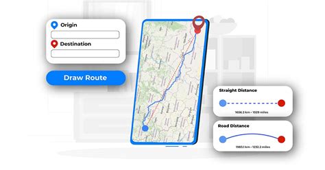 Mapa znázorňujúca vzdialenosť medzi mestami pre účely styku s dieťaťom