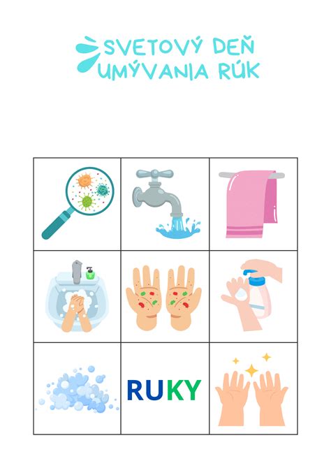 Ilustrácia umývania rúk