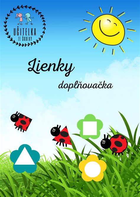 Ilustrácia lienky a chrobáčika