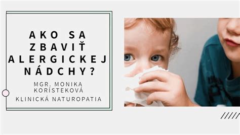 Dieťa s príznakmi alergickej nádchy