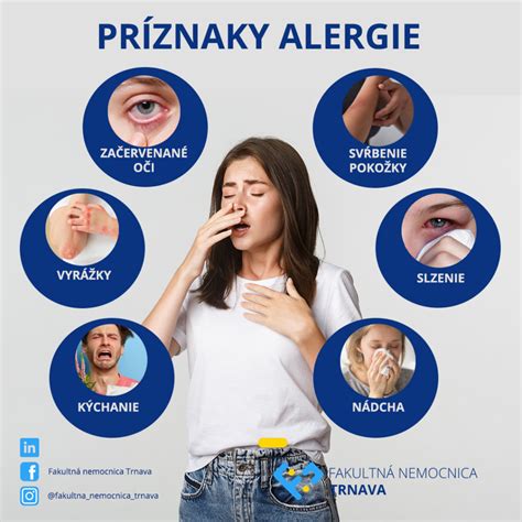 Infografika porovnávajúca príznaky alergie a prechladnutia