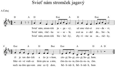 Noty k ľudovej piesni pre deti