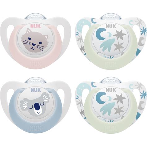 Cumlík NUK Star Deň & Noc svietiaci v tme