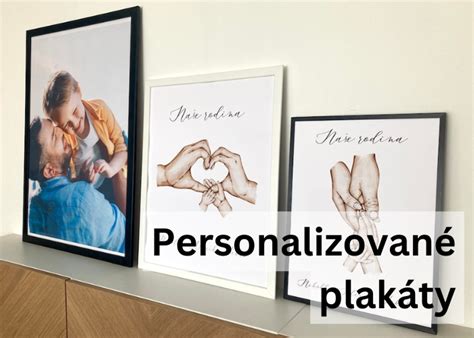 Príklady rámov pre personalizované obrazy