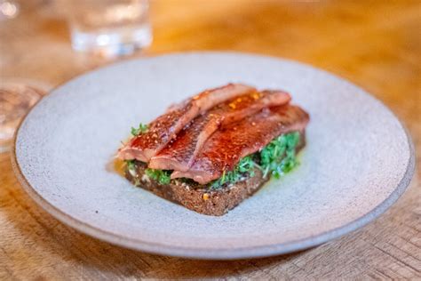 Ukážka dánskeho smørrebrød