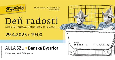 Milana Lasicu a Júliusa Satinského počas predstavenia