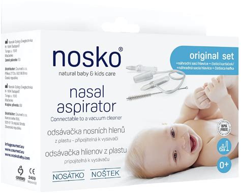 Obrázok odsávačky hlienov pripojenej k vysávaču