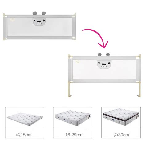 Schéma montáže zábrany na posteľ