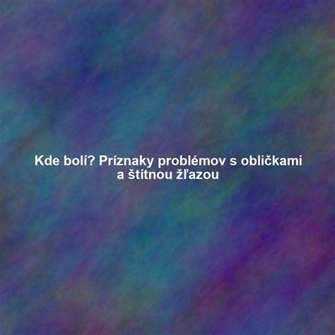 Mapa tela s vyznačenou štítnou žľazou