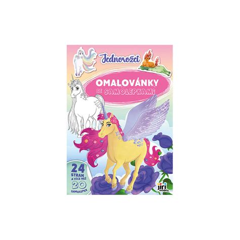 Omaľovánka s koňmi a samolepkami