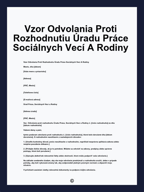 Schéma procesu odvolania proti rozhodnutiu úradu