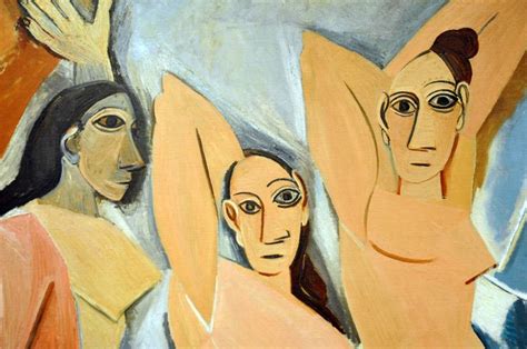 Avignonské slečny - detail