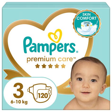 Detailný pohľad na plienku Pampers Premium Care