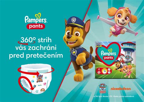 Schéma technológie 360° Fit v plienkových nohavičkách Pampers