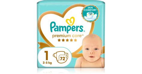 schéma vrstiev plienky Pampers Premium Care s popisom funkcií