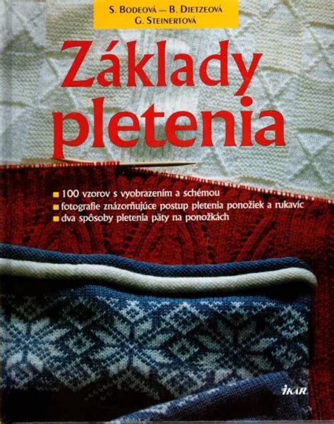 Ilustrácia procesu pletenia papučiek