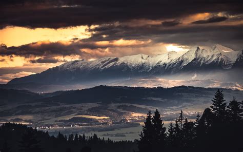 Tatry s majestátnymi štítmi