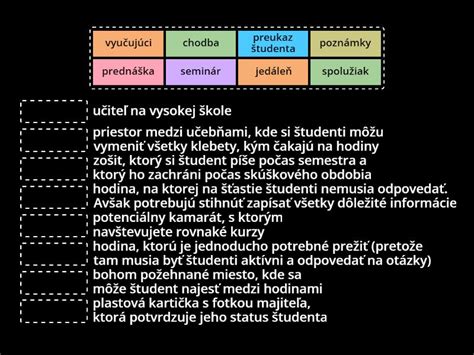 Študentský život a VŠ ekonomická