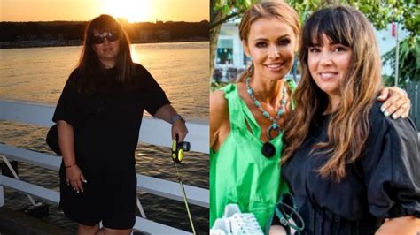 Mila Clark pred a po schudnutí