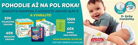 Produkty Pampers pre deti