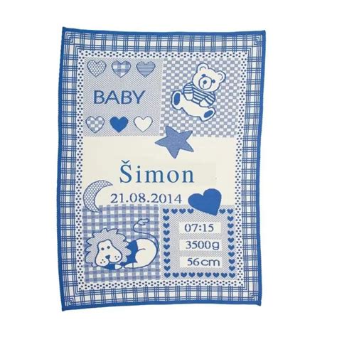 Personalizované detské plédy