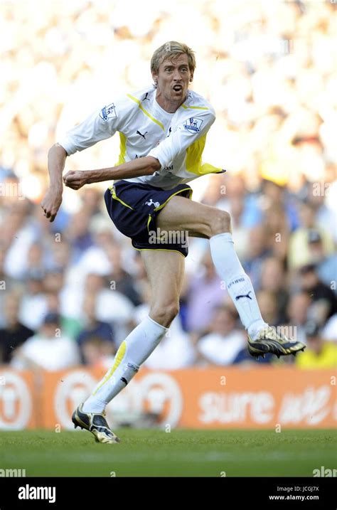 Peter Crouch v drese Tottenham Hotspur