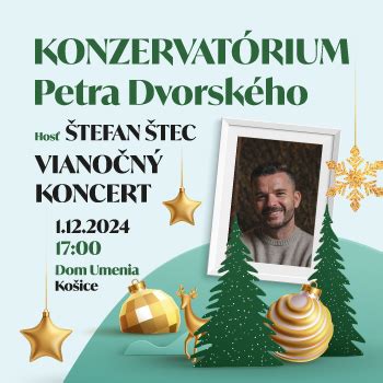 Fotografia Petra Dvorského počas vianočného koncertu