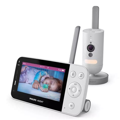 Philips Avent SCD923 - ukážka displeja s nočným videním