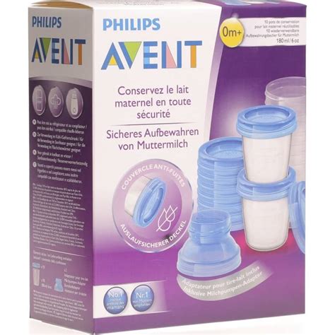 infografika s obsahom balenia Philips Avent VIA