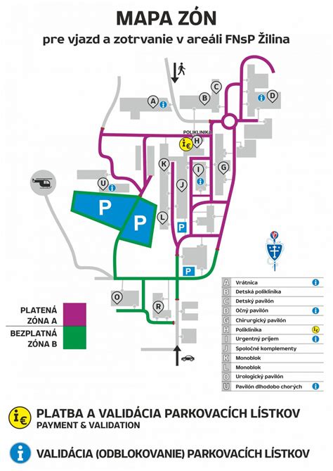 mapa pôrodnice v Piešťanoch