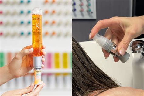 Aplikácia ampuliek na vlasy