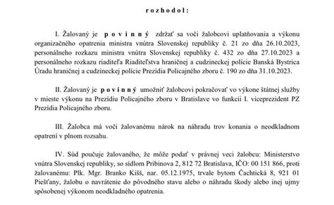 Rozhodnutie súdu o výživnom