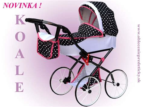 Ukážka rôznych retro kočíkov pre bábiky